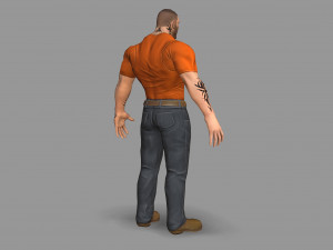 gangster Modelo 3D