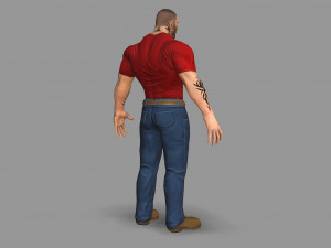 gangster Modelo 3D