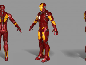 ironman Modèle 3D