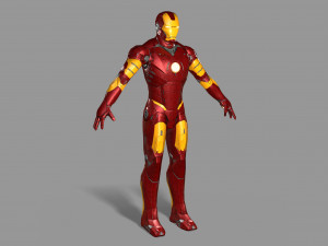 ironman Modèle 3D