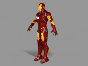 ironman Modèle 3D