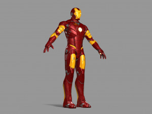 ironman Modèle 3D