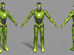 sci-fi character 3D Model