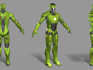 sci-fi character 3D Model