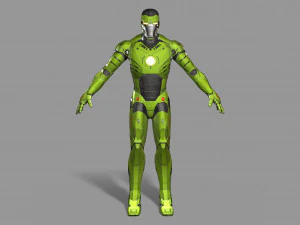 sci-fi character 3D Model