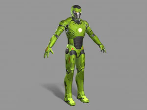 sci-fi character 3D Model