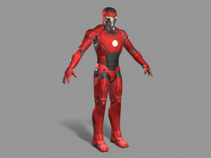 sci-fi character 3D 模型