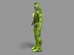 sci-fi character 3D 模型