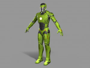 sci-fi character 3D Model