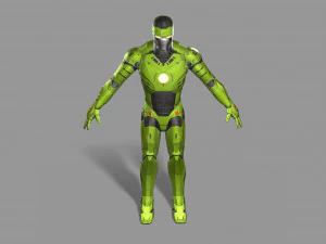 sci-fi character 3D Model