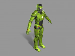 sci-fi character 3D Model