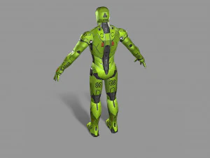 sci-fi character 3D Model