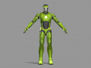 sci-fi character 3D Model