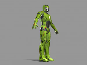 sci-fi character 3D Model