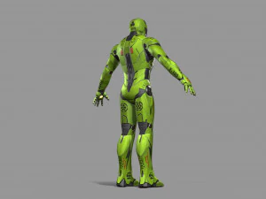 sci-fi character 3D Model