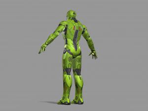 sci-fi character 3D Model