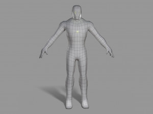 sci-fi character 3D 模型
