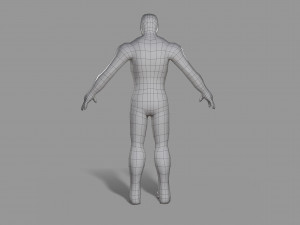 sci-fi character 3D 模型
