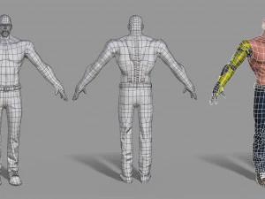 cyborg 3D Model