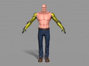 cyborg 3D Model