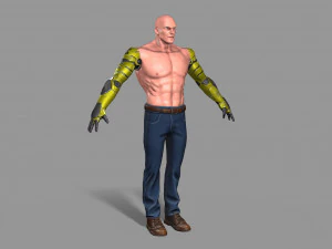 cyborg 3D Model