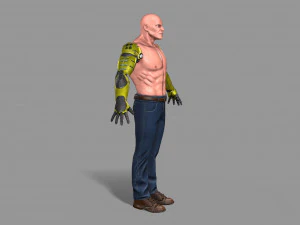 cyborg 3D Model