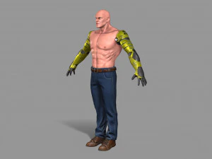 cyborg 3D Model