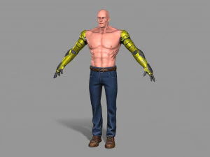 cyborg 3D Model