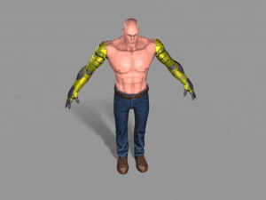 cyborg 3D Model