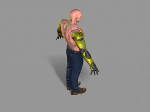 cyborg 3D Model