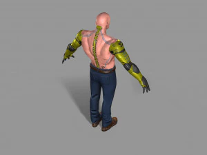 cyborg 3D Model