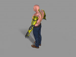 cyborg 3D Model