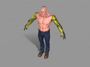 cyborg 3D Model
