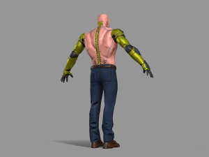 cyborg 3D Model