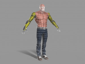 cyborg Modello 3D