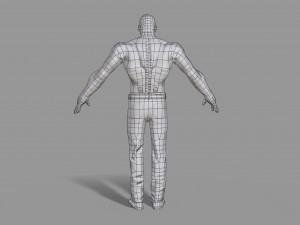 cyborg Modello 3D