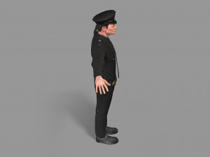 police man Modelo 3D