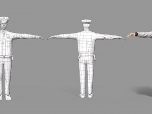 policeman 3D Модель