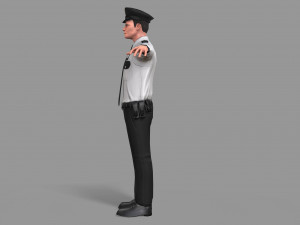 policeman 3D Модель