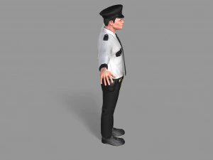 policeman 3D Model
