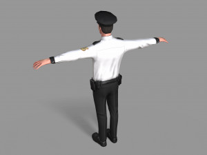 policeman 3D Модель