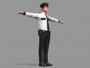 policeman 3D Модель