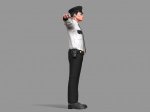 policeman 3D Модель