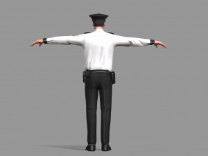 policeman 3D Модель