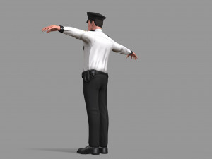 policeman 3D Модель