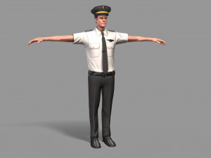 pilot 3D मॉडल