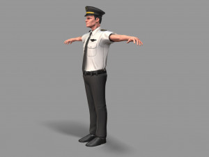 pilot 3D मॉडल