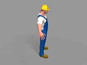 worker 3D मॉडल