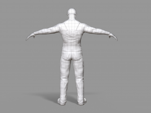 worker 3D मॉडल