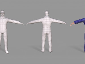 worker Modello 3D